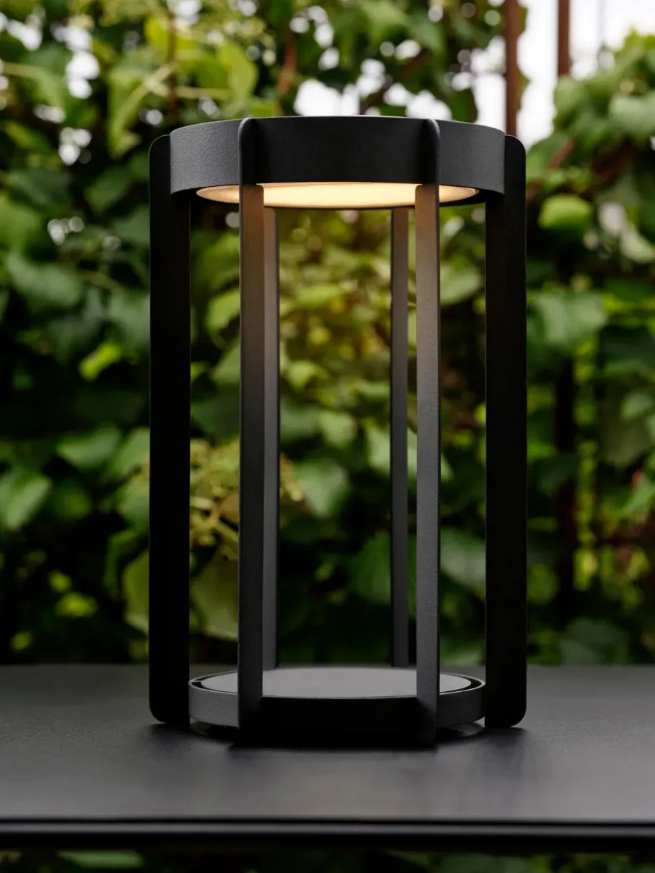 Firefly Lanterna portable LED-lampa, Black Aluminium