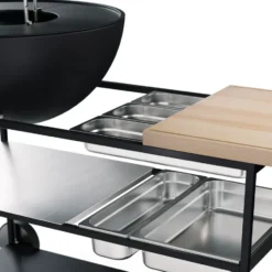 FIRE KITCHEN förvaringslådor, Rostfritt stål, 5 delar