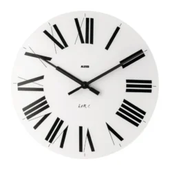 Firenze väggklocka Ø36 cm, Vit