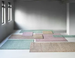 Flick matta, 200x300 cm brun