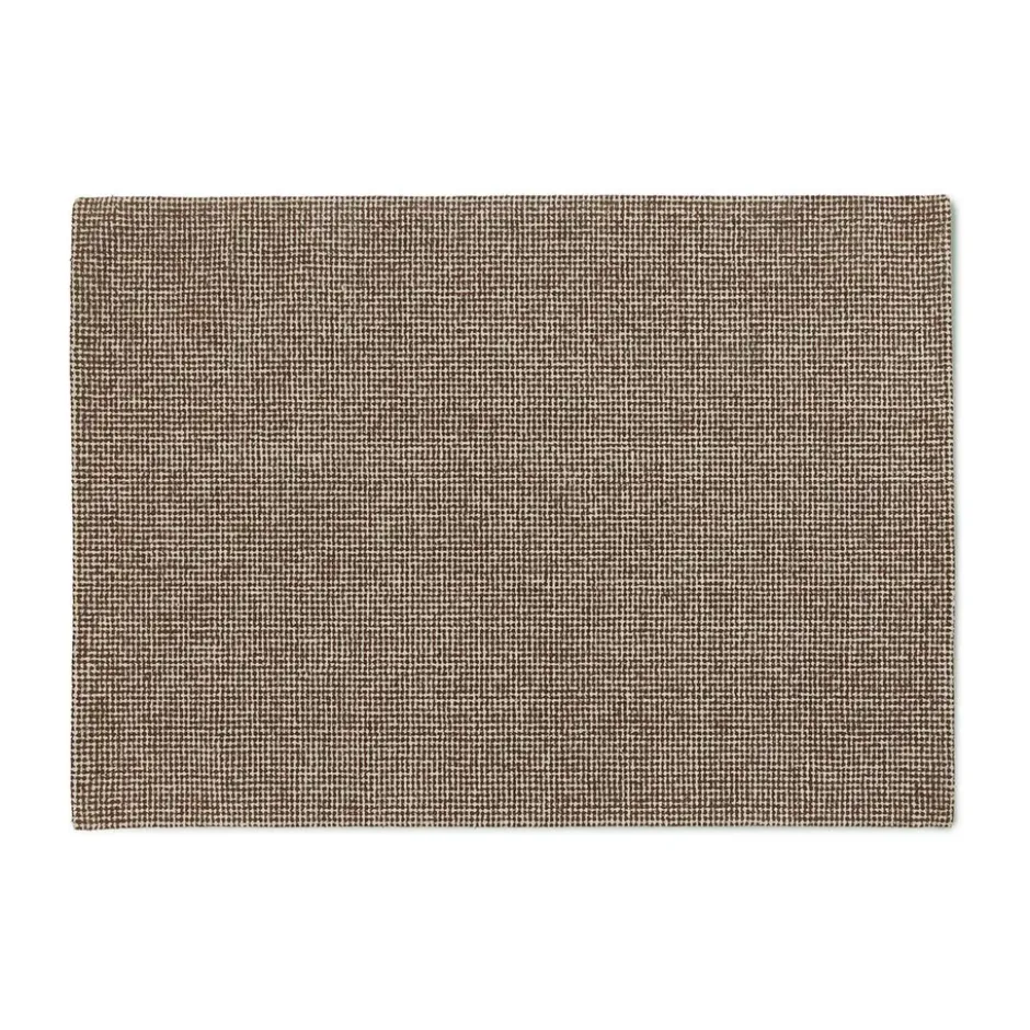 Flick matta, 170x240 cm brun
