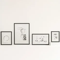 Floating fotoram S 15x20 cm, Minimalism-black
