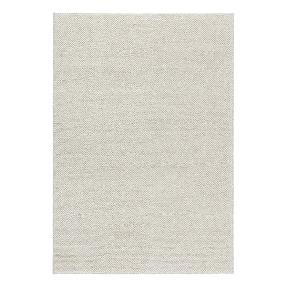 Flock ullmatta naturvit, 170x240 cm