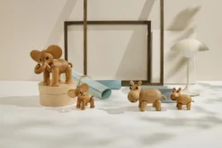 Flora flodhäst dekoration, Ek-lönn