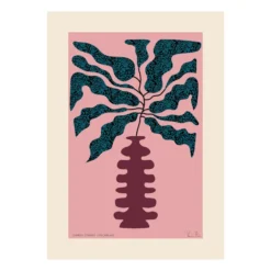 Flower Studies 01 (Prickblad) poster, 30x40 cm