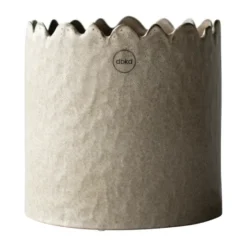 Flowery kruka Ø16 cm, Beige