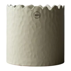 Flowery kruka Ø16 cm, Creme