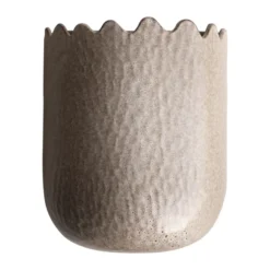 Flowery väggkruka 24 cm, Beige