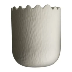 Flowery väggkruka 24 cm, Creme