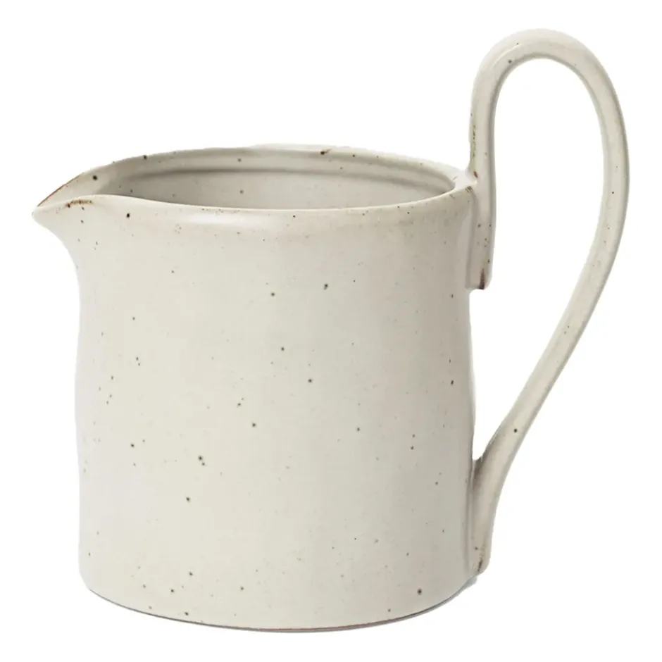 Flow mjölkkanna 30 cl, Off-white speckle