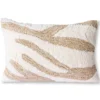 Fluffy kudde 35x55 cm, Vit-beige