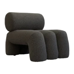 Foku Chair loungefåtölj, Deep taupe