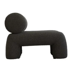 Foku Chair loungefåtölj, Deep taupe