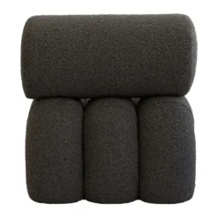 Foku Chair loungefåtölj, Deep taupe