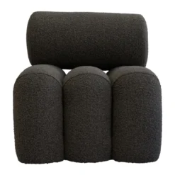 Foku Chair loungefåtölj, Deep taupe
