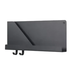 Folded hylla 51x22 cm, Black