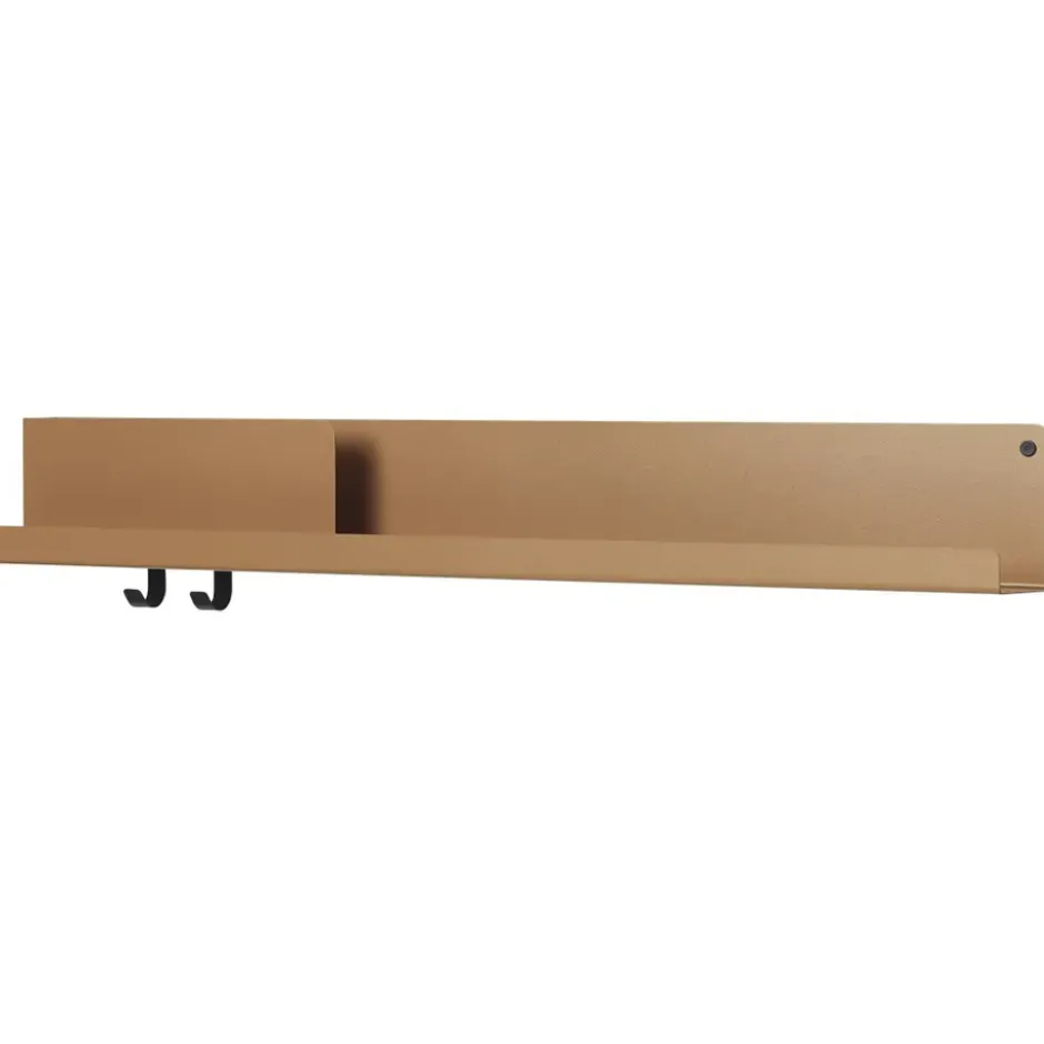 Folded hylla 96x13 cm, Burnt orange