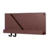 Folded hylla 51x22 cm, Deep Red