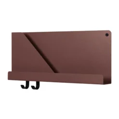 Folded hylla 51x22 cm, Deep Red