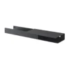 Folded platform hylla 62x5,4 cm, Black