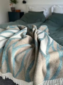 Folia pläd 130x180 cm, Teal