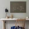 Fotboll poster 50x70 cm, Brun