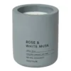 Fraga doftljus 55 timmar, Rose & White Musk-Flintstone