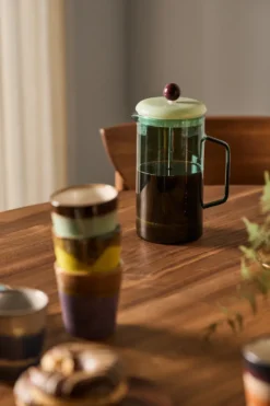 French Press Brewer presskanna 1 liter, Aqua
