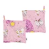 Förälskade Mumin grytlappar 2-pack, 22x22 cm