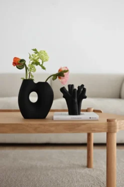 Frodig vas 20 cm, Black