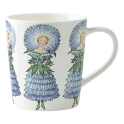 Fru Aster mugg med handtag, 40 cl