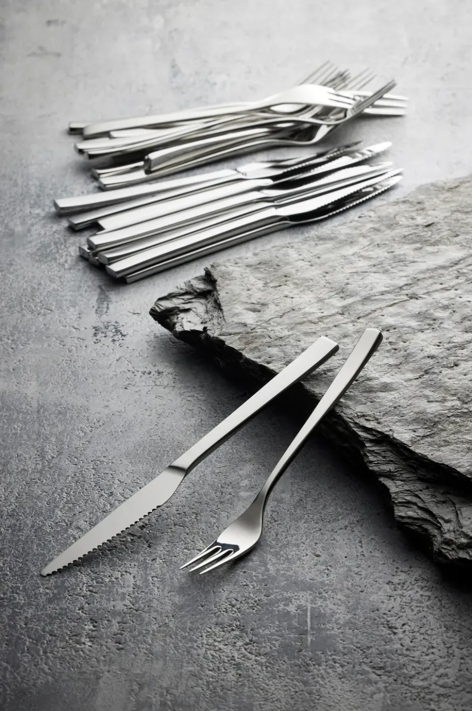 Fuga grillbestickset 12 delar, Rostfritt stål