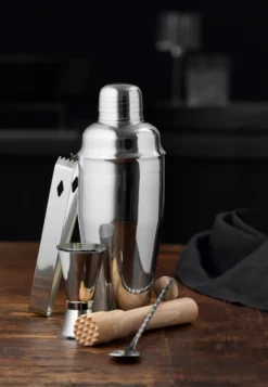 Funktion barset 5 delar, Rostfritt stål-bok