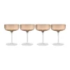 Fuumi champagneglas Coupe 28 cl 4-pack, Coffee-Klar