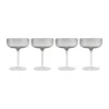 Fuumi champagneglas Coupe 28 cl 4-pack, Smoke-klar