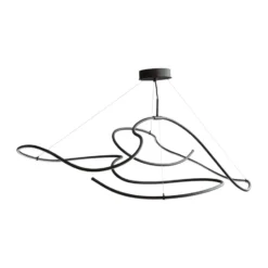 Ghost Chandelier big taklampa, Burned black