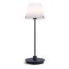 Gil il Grande bordslampa, Svart-opalglas