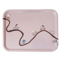 Giro bricka 33x43 cm, Rosa