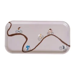 Giro bricka 22x43 cm, Rosa