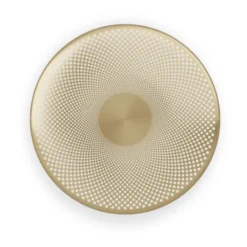 Glint vägglampa Ø36 cm, Mässing