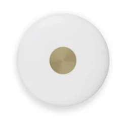 Glint vägglampa Ø36 cm, Opalglas vit