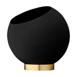 Globe blomkruka Ø21 cm, Black
