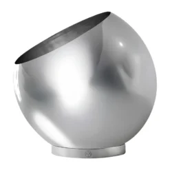 Globe blomkruka Ø43 cm, Silver