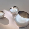 Globe blomkruka Ø37 cm, Silver