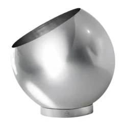 Globe blomkruka Ø21 cm, Silver