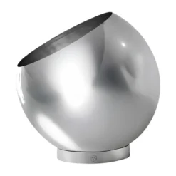 Globe blomkruka Ø17 cm, Silver