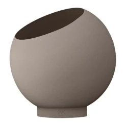 Globe blomkruka Ø21 cm, Taupe