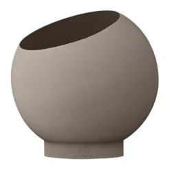 Globe blomkruka Ø17 cm, Taupe