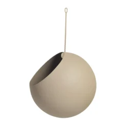 GLOBE hängande kruka Ø17 cm h28 cm, Taupe