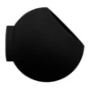 Globe kruka vägg Ø21 cm, Black